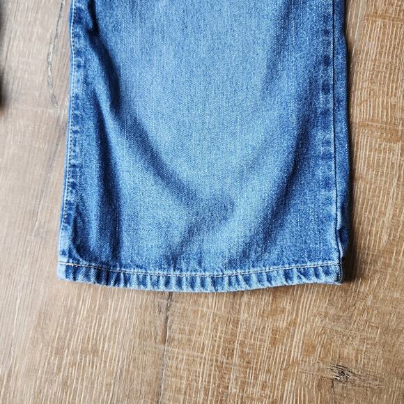 Vintage Paris Blues Raw Hem Wide Leg Jeans | Women's 9 - Picture 5 of 9